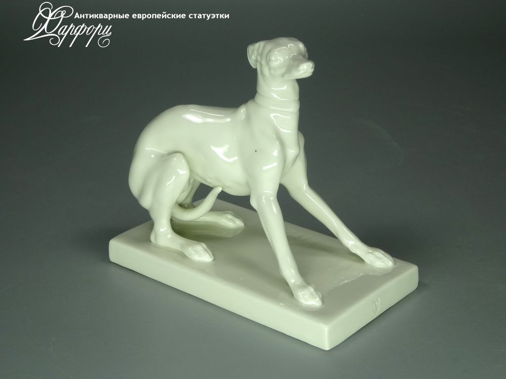 Купить фарфоровую статуэтку Nymphenburg Щенок левретки